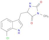 5-((7-Cl-1H-indol-3-yl)Methyl)-3-MethyliMidazolidine-2,4-dione)