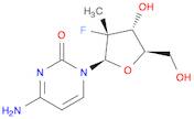 2'-deoxy-2'-fluoro-2'-C-methylcytidine