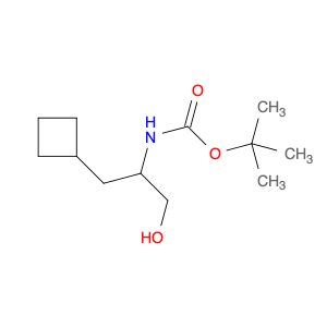 tert-butyl 1-cyclobutyl-3-hydroxypropan-2-ylcarbaMate