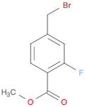 methyl 4-(bromomethyl)-2-fluorobenzoate