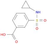 3-(N-CyclopropylsulfaMoyl)benzoic acid