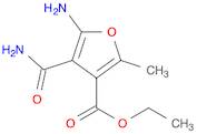 ETHYL 5-AMINO-4-(AMINOCARBONYL)-2-METHYL-3-FUROATE