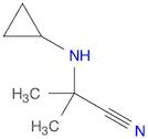 2-(cyclopropylamino)-2-methylpropanenitrile