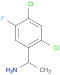 1-(2,4-DICHLORO-5-FLUOROPHENYL)ETHANAMINE