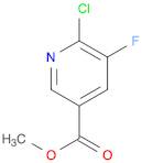 6-chloro-5-fluoropyridine-3-carboxylic acid methyl ester
