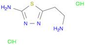 5-(2-aminoethyl)-1,3,4-thiadiazol-2-amine dihydrochloride