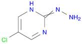 2(1H)-Pyrimidinone, 5-chloro-, hydrazone (9CI)