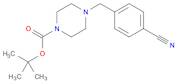 1-Boc-4-(4-cyanobenzyl)piperazine