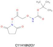 N-Boc-aminooxyacetic acid N-hydroxysuccinimide ester