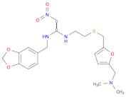N-(1,3-benzodioxol-5-ylmethyl)-N'-[2-[[5-[(dimethylamino)methyl]furfuryl]thio]ethyl]-2-nitrovinylidenediamine