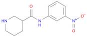 PIPERIDINE-3-CARBOXYLIC ACID (3-NITRO-PHENYL)-AMIDE