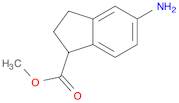 5-Amino-2,3-dihydro-1H-indene-1-carboxylic acid methyl ester