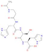 N-Acetyl-beta-alanyl-L-histidyl-L-seryl-L-histidine