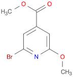 2-Bromo-6-methoxy-4-pyridinecarboxylic acid methyl ester