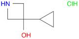 3-cyclopropylazetidin-3-ol hydrochloride