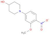 1-(3-Methoxy-4-nitrophenyl)piperidin-4-ol