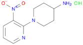 3'-Nitro-3,4,5,6-tetrahydro-2H-[1,2']bipyridinyl-4-ylaMine hydrochloride, 98+% C10H15ClN4O2, MW