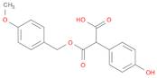 [(4-methoxyphenyl)methyl] hydrogen (4-hydroxyphenyl)malonate