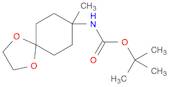 tert-butyl 8-Methyl-1,4-dioxaspiro[4.5]decan-8-ylcarbaMate