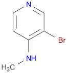 4-Pyridinamine,3-bromo-N-methyl-(9CI)