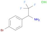 1-(4-BROMO-PHENYL)-2,2,2-TRIFLUORO-ETHYLAMINE HYDROCHLORIDE