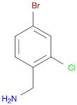 4-Bromo-2-chloro-benzylamine