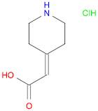 PIPERIDIN-4-YLIDENE-ACETIC ACID HYDROCHLORIDE