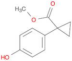 Methyl 1-(4-hydroxyphenyl)cyclopropane-1-carboxylate