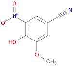 Benzonitrile, 4-hydroxy-3-Methoxy-5-nitro-