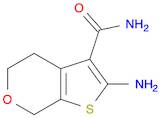 2-AMino-4,7-dihydro-5H-thieno[2,3-c]pyran-3-carboxylic acid aMide