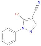 5-bromo-1-phenyl-1H-pyrazole-4-carbonitrile