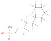 (3,3,4,4,5,5,6,6,7,7,8,8,9,9,10,10,10-Heptadecafluorodec-1-yl)phosphonic acid