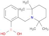 2-[(2,2,6,6-Tetramethyl-1-piperidyl)methyl]phenylboronic Acid