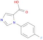 1-(4-FLUOROPHENYL)-1H-IMIDAZOLE-5-CARBOXYLIC ACID