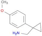 [1-(4-Methoxyphenyl)cyclopropyl]methylamine