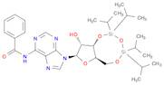 N-Benzoyl-3',5'-O-[1,1,3,3-tetrakis(1-methylethyl)-1,3-disiloxanediyl]adenosine