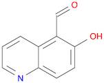 5-Quinolinecarboxaldehyde,6-hydroxy-(9CI)