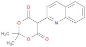 2,2-diMethyl-5-(quinolin-2-yl)-1,3-dioxane-4,6-dione