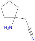 2-(1-aminocyclopentyl)acetonitrile
