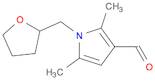 2,5-Dimethyl-1-((tetrahydrofuran-2-yl)methyl)-1H-pyrrole-3-carbaldehyde