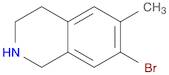 Isoquinoline, 7-bromo-1,2,3,4-tetrahydro-6-methyl- (9CI)
