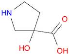 3-hydroxy-3-Pyrrolidinecarboxylic acid