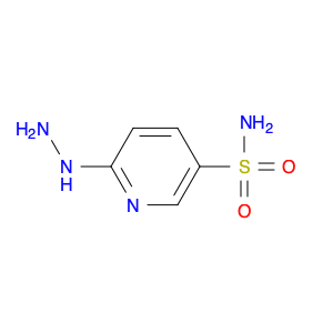 6-hydrazinylpyridine-3-sulfonamide