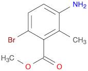 Benzoic acid, 3-aMino-6-broMo-2-Methyl-, Methyl ester