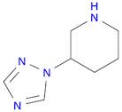 Piperidine, 3-(1H-1,2,4-triazol-1-yl)- (9CI)
