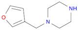 Piperazine, 1-(3-furanylmethyl)- (9CI)