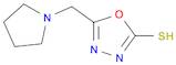 5-(PYRROLIDIN-1-YLMETHYL)-1,3,4-OXADIAZOLE-2-THIOL