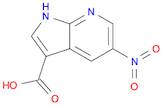 5-Nitro-7-azaindole-3-carboxylic acid