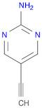 2-Pyrimidinamine, 5-ethynyl- (9CI)
