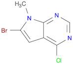 6-BroMo-4-chloro-7-Methyl-7H-pyrrolo[2,3-d]pyriMidine